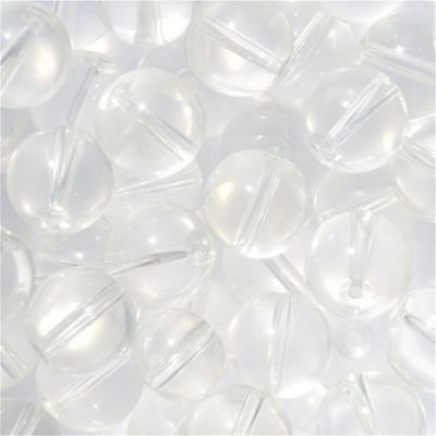 GL5532 12mm Round Clear Bead
