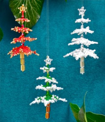Bead Pack for Frosted Fir Tree (makes 2)