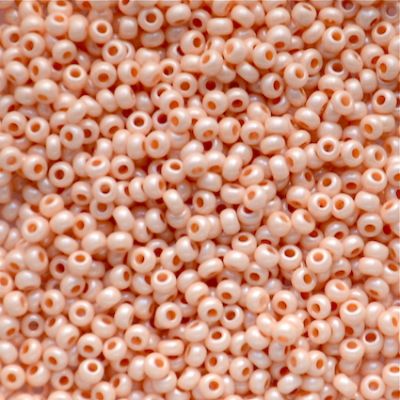 RC117 Apricot Pearl Size 10 Seed Beads
