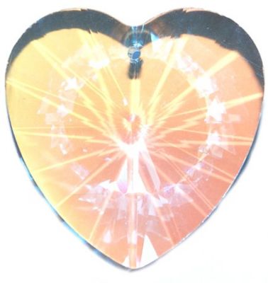 HC027 40mm AB Crystal Heart