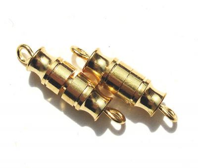 FN022 Gold Barrel Clasp