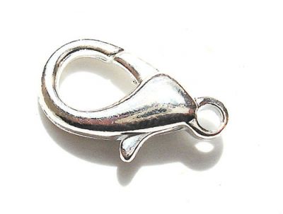 FN144 15mm Large Silver Lobster Clasp