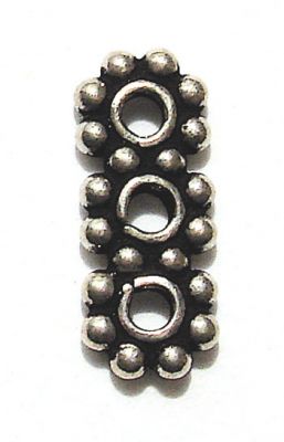 SS078 Beaded 3 Row Spacer