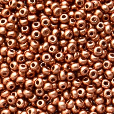 RC215 Met Copper Size 8 Seed Beads