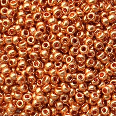 RC278 Met Gold Size 10 Seed Beads