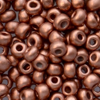 RC281 Met Copper Size 6 Seed Beads