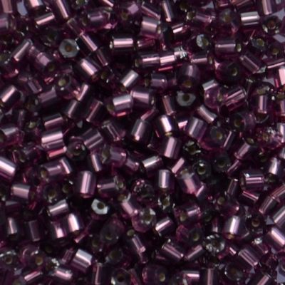 HEX372 SL Purple Size 10 Hex Beads