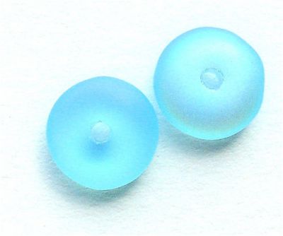 GL0797 6mm AB Turquoise Disc