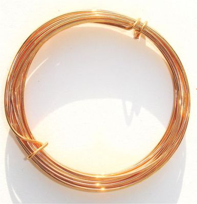JW125 Half Hard Gold Plated 1mm Wire