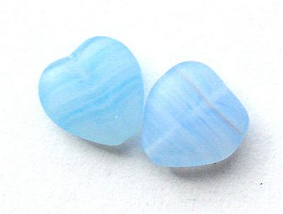 GL0698 10x12mm TH Pale Blue Marl Heart