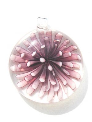 GL2334 30mm Lilac Anemone Pendant