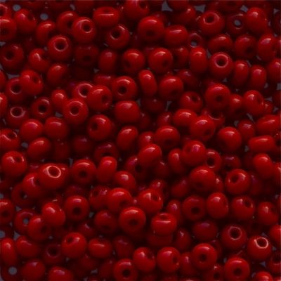 RC173 Red Chalk Size 8 Seed Beads