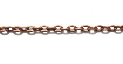 FN131 4mm Link Copper Trace Chain