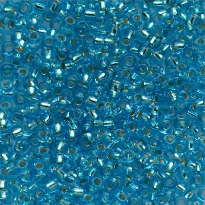 RC572 SL Turquoise Size 10 Seed Beads