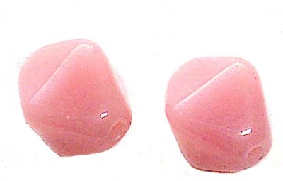 GL1181 6mm Opaque Pink Bicone