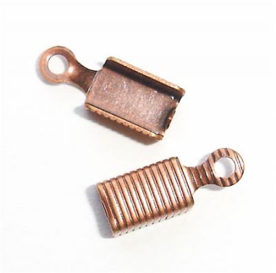 FN150 Pair of Copper Large Box Lace Ends