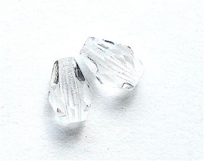 FD701 7x5mm Clear Faceted Drop