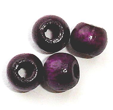 WD503 Pack of 5mm Purple Wood Rounds