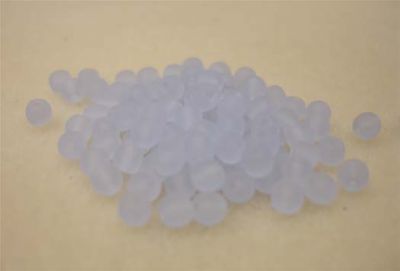RG430 4mm Frost Finish Round Glass Bead