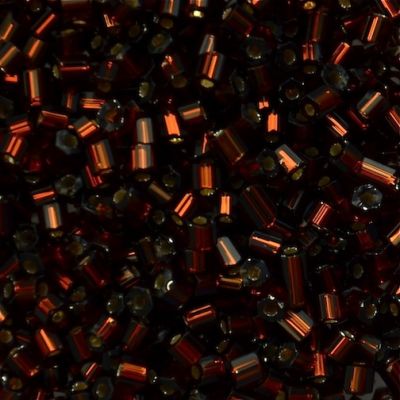 HEX238 SL Brown Size 10 Hex Beads