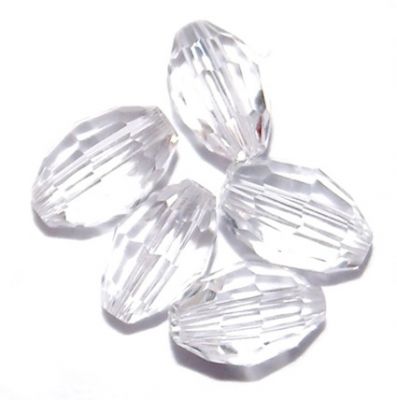 CC1140 6x4mm Crystal Faceted Oval