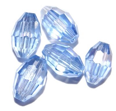 CC1149 6x4mm Light Sapphire AB Faceted Oval