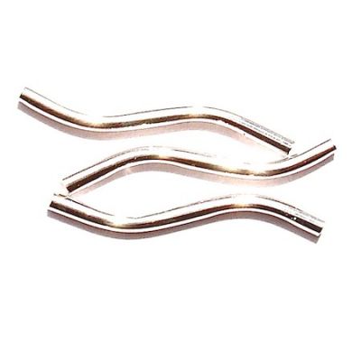 MB647S 20mm Hollow Wave SP Metal Tube