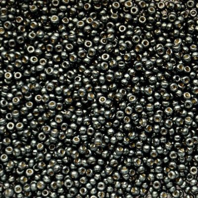 RC11-5107 Dur Galv Black Moss Size 11 Seed Beads