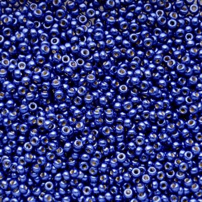 RC11-5111 Dur Galv Navy Size 11 Seed Beads