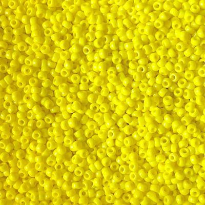 RC11-0404 Op Yellow Size 11 Seed Beads