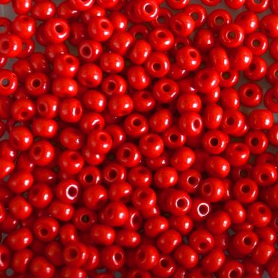 RC1112 Chalk Red Size 6 Seed Beads