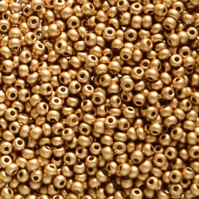 RC1209 Metallic Gold Size 11 Seed Beads