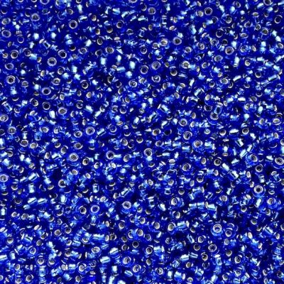 RC492 SL Blue Size 11 Seed Bead