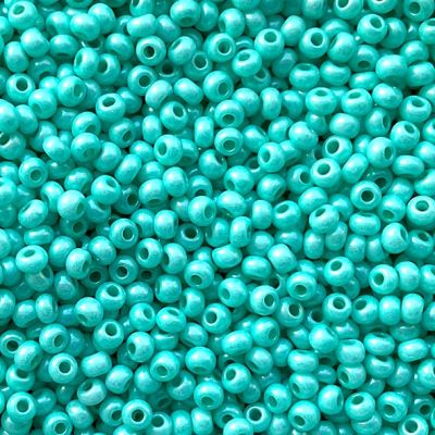 RC563 Pearl Teal Size 10 Seed Beads