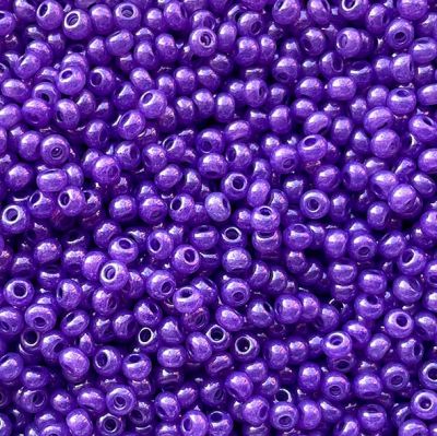 RC804 Pearl Purple Size 10 Seed Beads