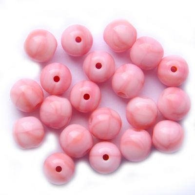 RG653 Pink Marl 6mm Rounds