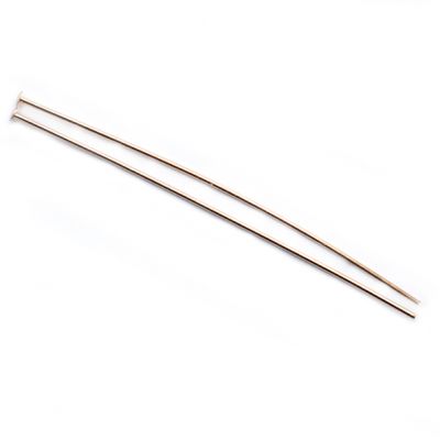 FN016 Rose Gold Thin Hard Headpins