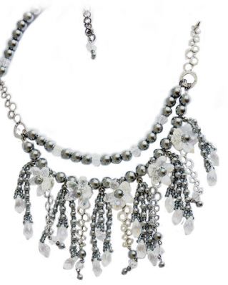 SEL383 Silver Dollar Necklace