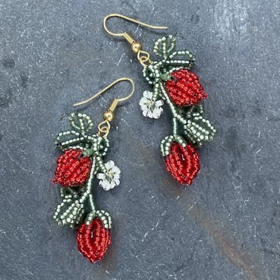 Strawberry Earrings Kit