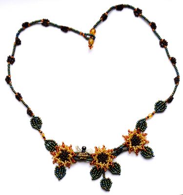 BP818 Bead Pack for Sunflower Necklace